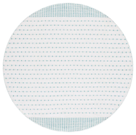 Safavieh Montauk Mtk714J Aqua/Ivory Rug.