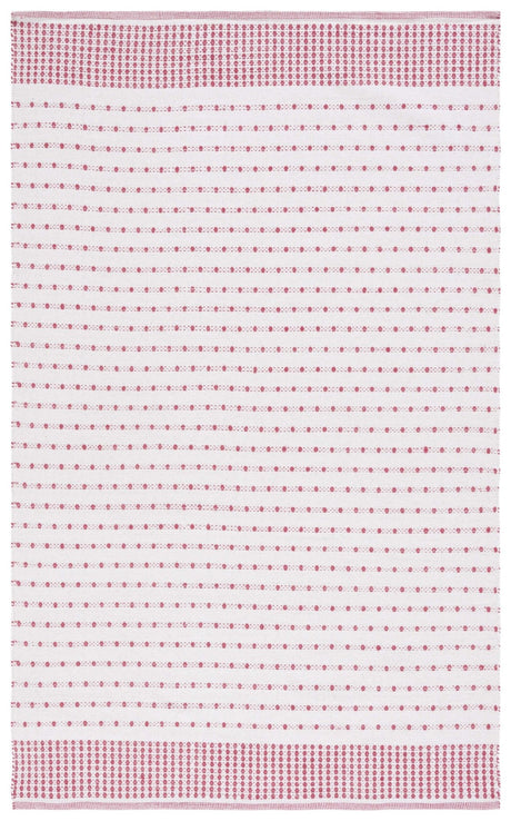 Safavieh Montauk Mtk714Q Red/Ivory Rug.