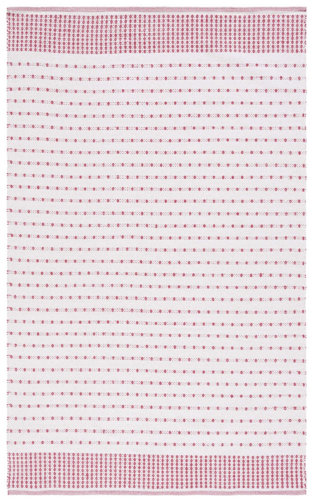 Safavieh Montauk Mtk714Q Red/Ivory Rug.