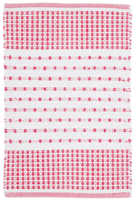 Safavieh Montauk Mtk714Q Red/Ivory Rug.