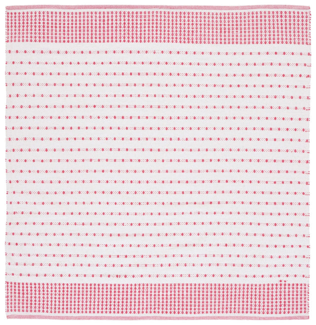 Safavieh Montauk Mtk714Q Red/Ivory Rug.