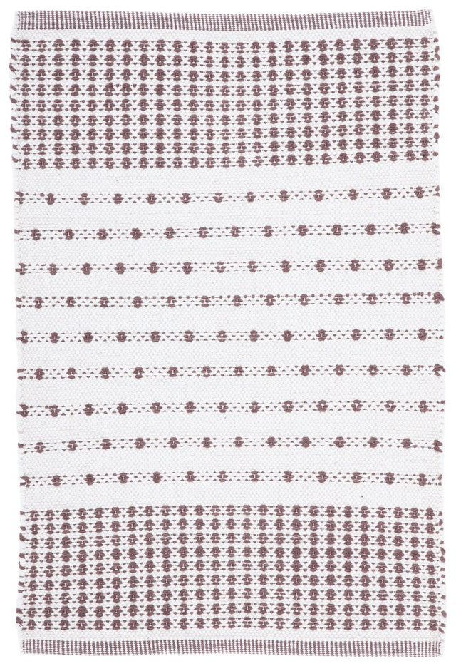 Safavieh Montauk Mtk714T Brown/Ivory Rug.