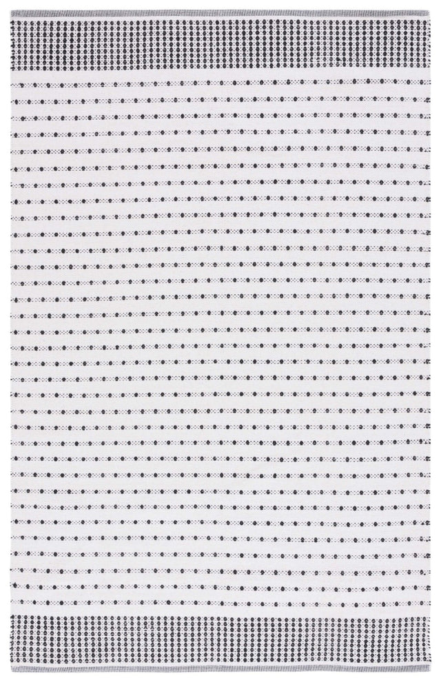 Safavieh Montauk Mtk714Z Black/Ivory Rug.