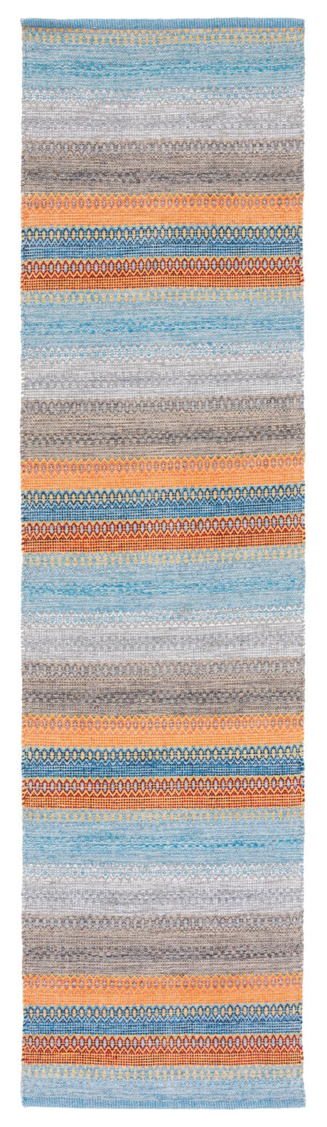 Safavieh Montauk Mtk851P Grey/Orange Rug.
