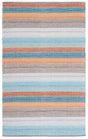 Safavieh Montauk Mtk851P Grey/Orange Rug.