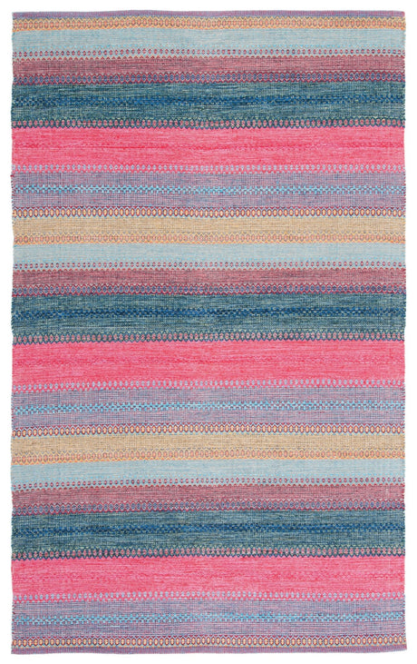 Safavieh Montauk Mtk851Q Red/Blue Rug.