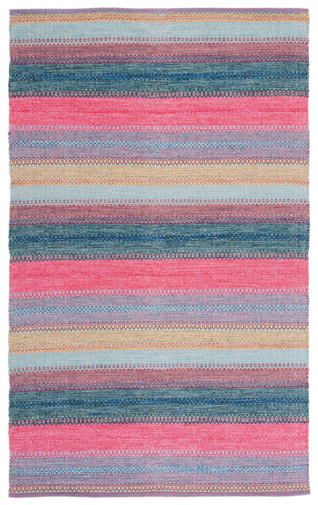 Safavieh Montauk Mtk851Q Red/Blue Rug.