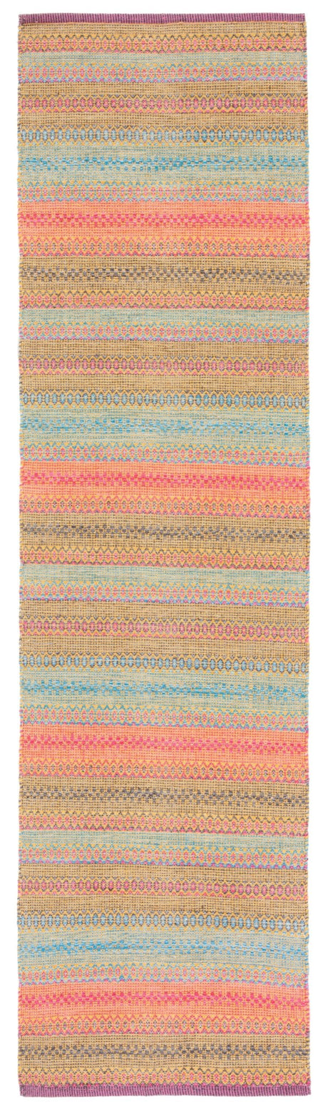 Safavieh Montauk Mtk851U Blue/Pink Rug.