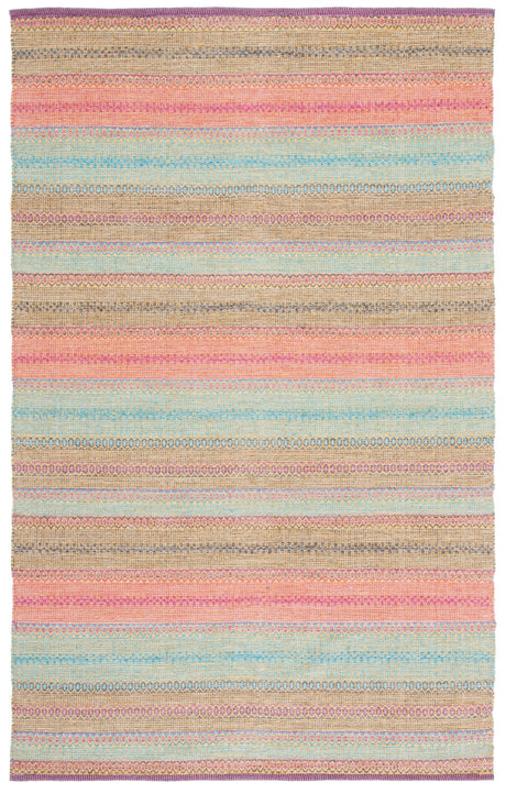 Safavieh Montauk Mtk851U Blue/Pink Rug.