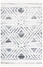 Safavieh Moroccan Tassel Shag Mts614A Ivory/Grey Rug.