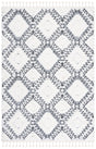 Safavieh Moroccan Tassel Shag Mts616A Ivory/Grey Rug.
