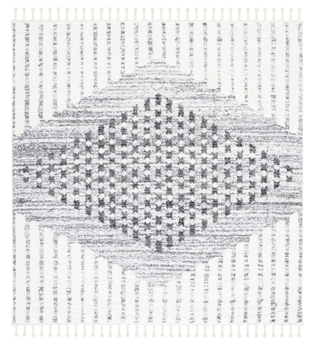 Safavieh Moroccan Tassel Shag Mts624F Grey/Ivory Rug.