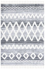 Safavieh Moroccan Tassel Shag Mts626F Grey/Ivory Rug.
