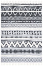 Safavieh Moroccan Tassel Shag Mts634F Grey/Black Rug.