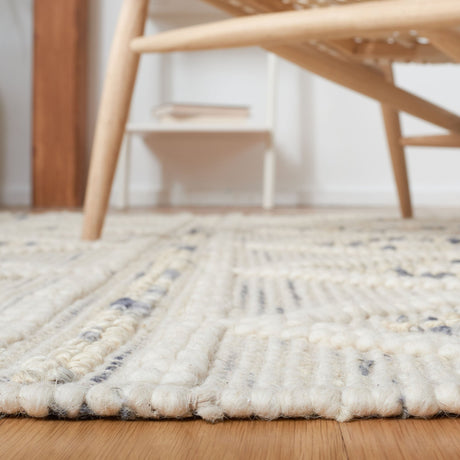 Safavieh Natura Nat175F Ivory/Grey Rug.