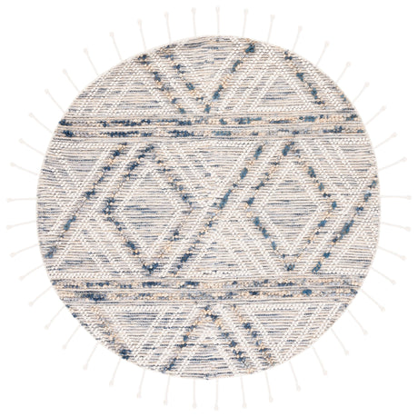 Safavieh Natura Nat176M Ivory/Blue Rug.