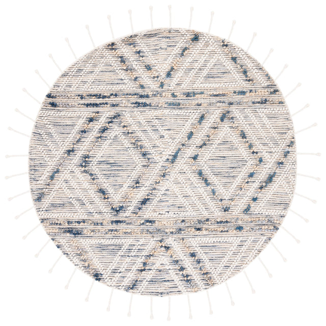Safavieh Natura Nat176M Ivory/Blue Rug.