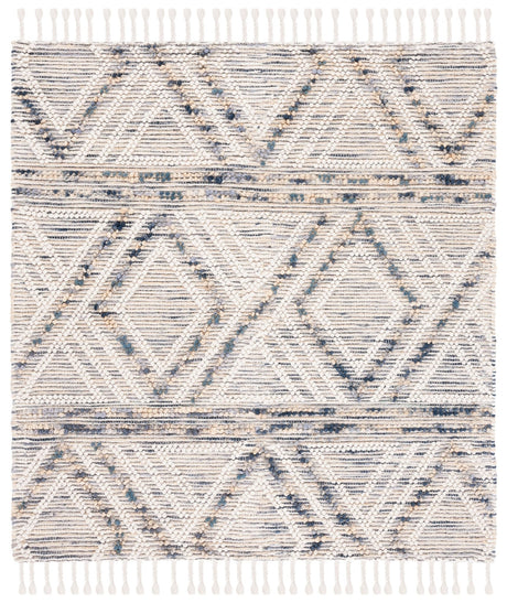 Safavieh Natura Nat176M Ivory/Blue Rug.