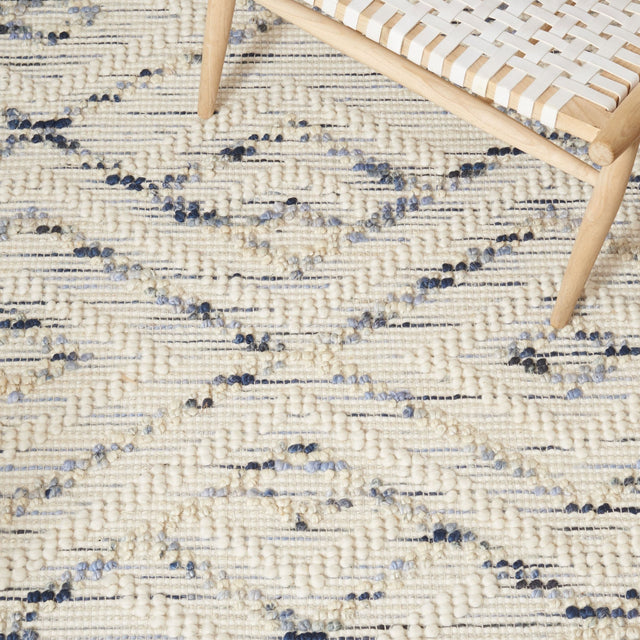 Safavieh Natura Nat177M Ivory/Blue Rug.