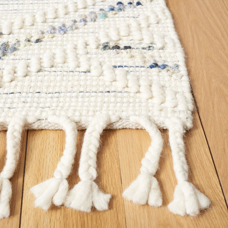 Safavieh Natura Nat177M Ivory/Blue Rug.