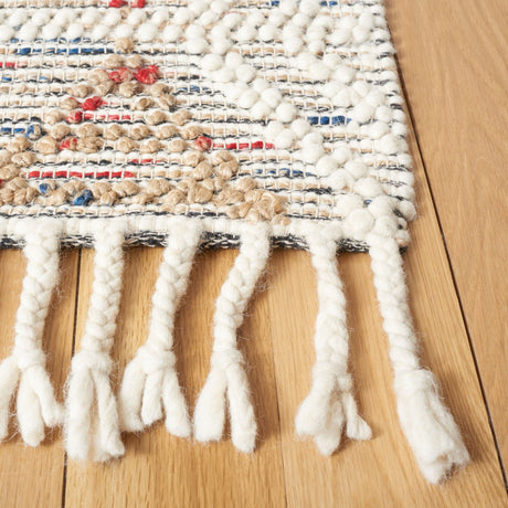 Safavieh Natura Nat178Q Ivory/Red Rug.