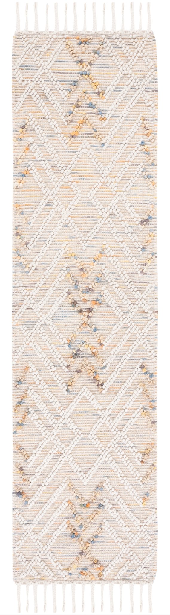 Safavieh Natura Nat179P Ivory/Orange Rug.