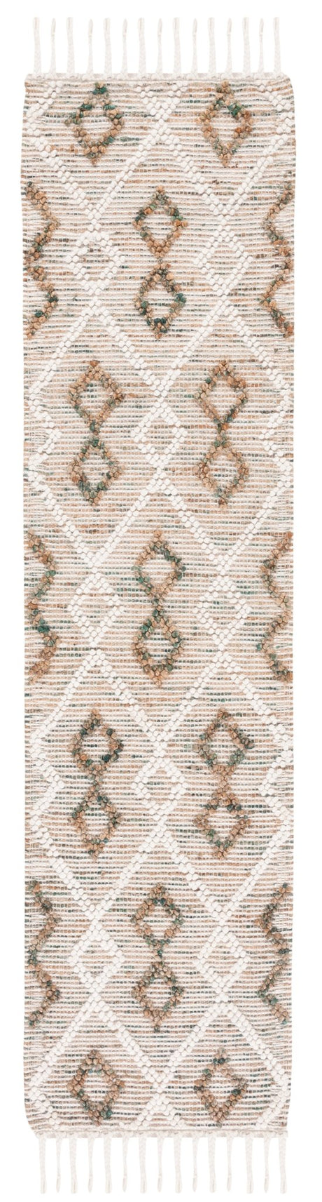 Safavieh Natura Nat180Y Ivory/Emerald Rug.