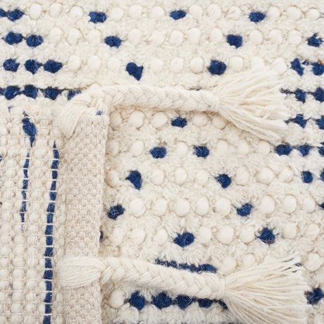 Safavieh Natura Nat183A Ivory/Blue Rug.