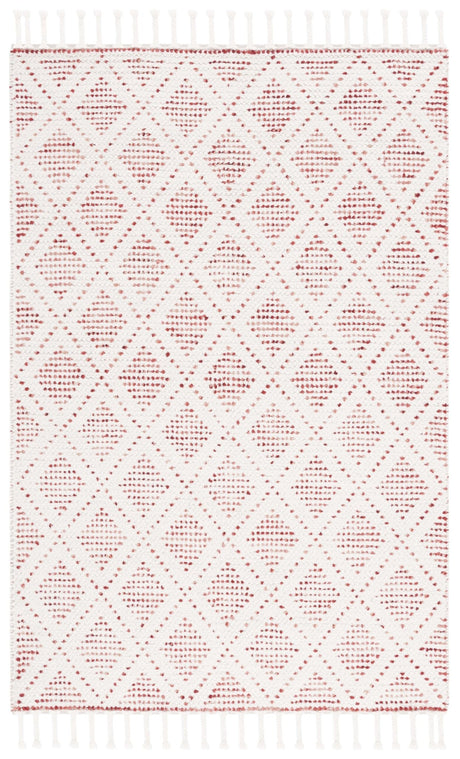 Safavieh Natura Nat183Q Ivory/Red Rug.