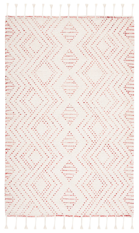 Safavieh Natura Nat184A Ivory/Red Rug.