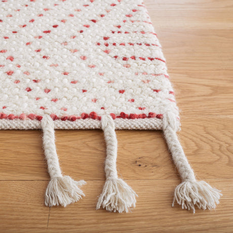 Safavieh Natura Nat184A Ivory/Red Rug.