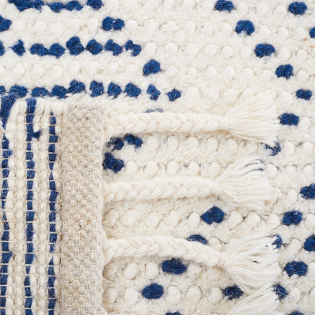 Safavieh Natura Nat184M Ivory/Blue Rug.