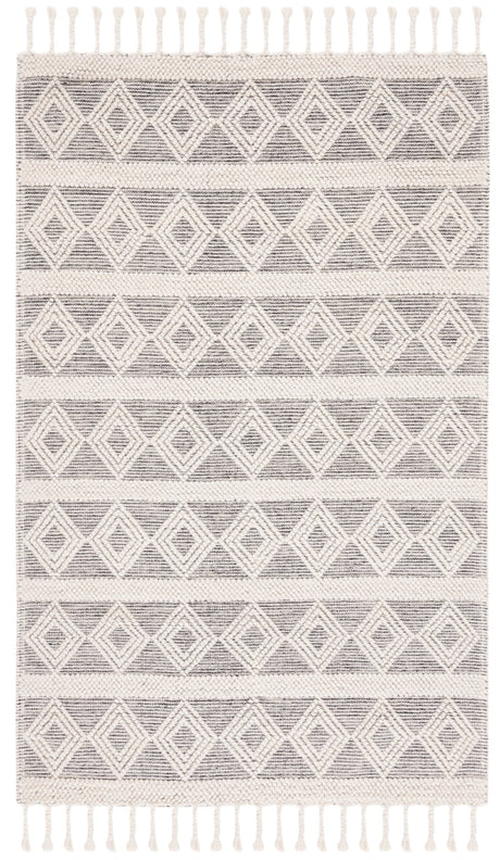 Safavieh Natura Nat307A Ivory/Black Rug.