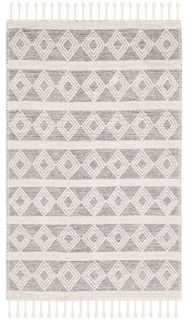 Safavieh Natura Nat307A Ivory/Black Rug.