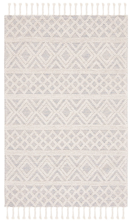 Safavieh Natura Nat308A Ivory/Blue Rug.