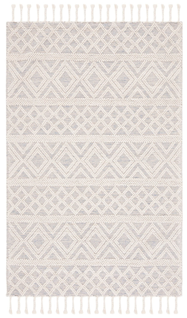 Safavieh Natura Nat308A Ivory/Blue Rug.