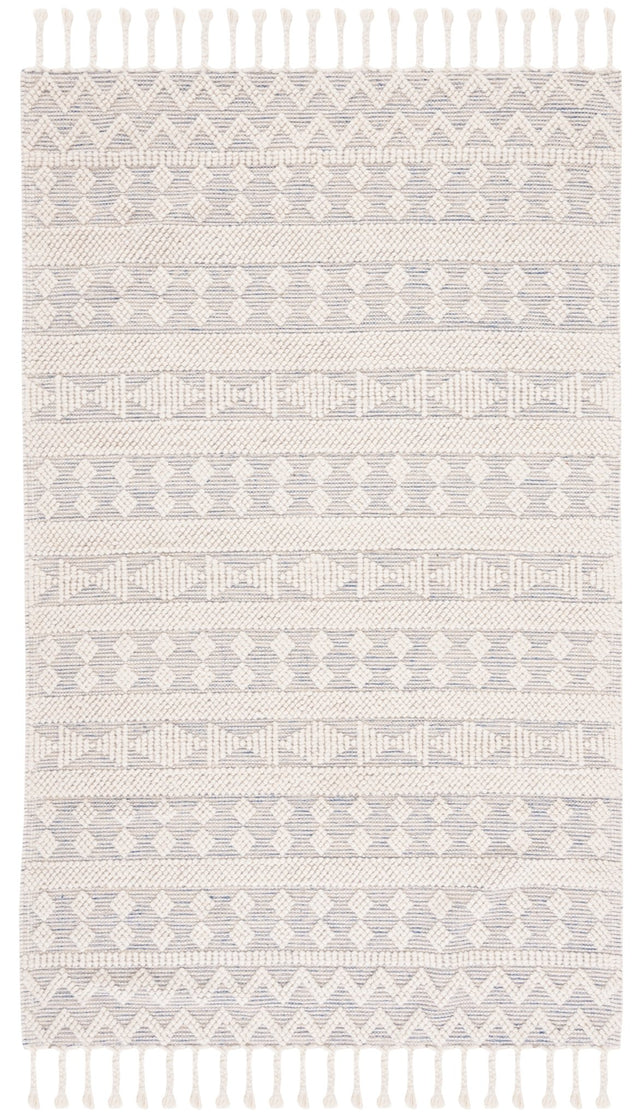 Safavieh Natura Nat309A Ivory/Blue Rug.