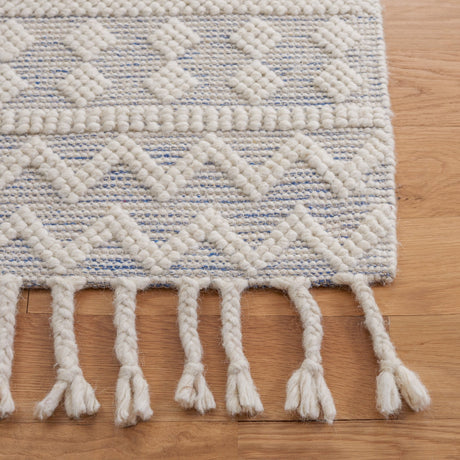 Safavieh Natura Nat309A Ivory/Blue Rug.