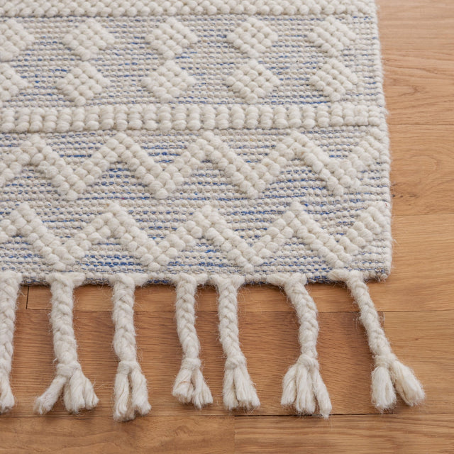 Safavieh Natura Nat309A Ivory/Blue Rug.
