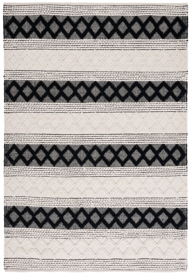 Safavieh Natura Nat334A Ivory/Black Rug.