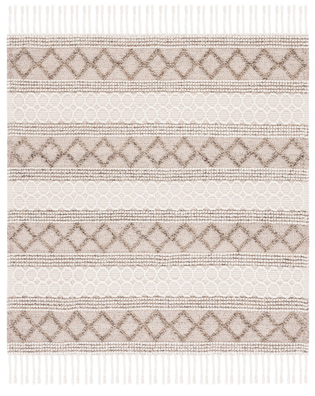 Safavieh Natura Nat337A Ivory/Brown Rug.