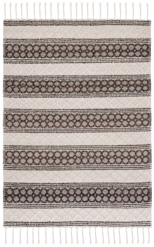 Safavieh Natura Nat340A Ivory/Black Rug.