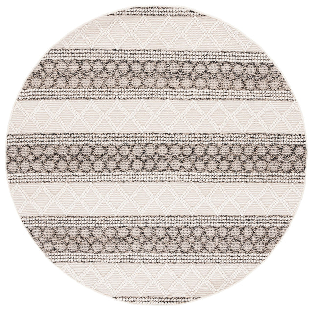 Safavieh Natura Nat340A Ivory/Black Rug.