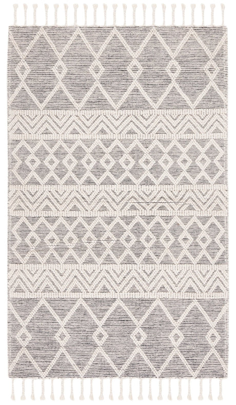Safavieh Natura Nat347A Ivory/Black Rug.