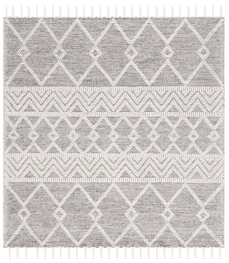 Safavieh Natura Nat347A Ivory/Black Rug.