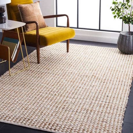 Safavieh Natura Nat349B Beige/Ivory Rug.