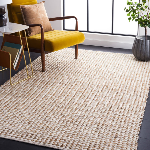 Safavieh Natura Nat349B Beige/Ivory Rug.