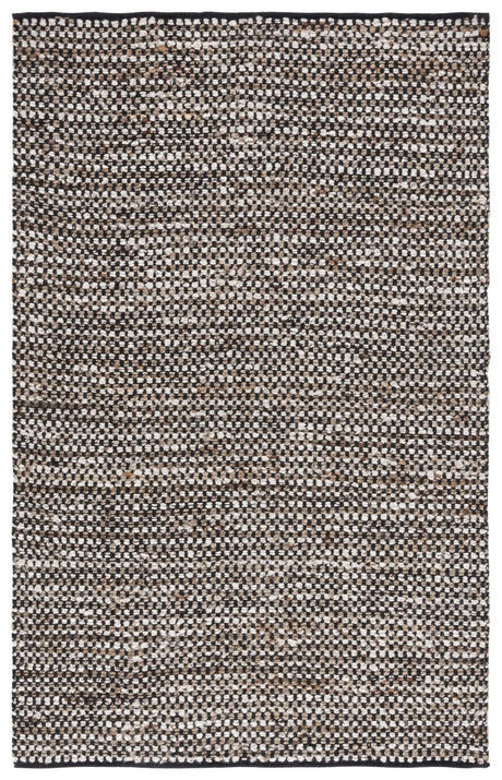 Safavieh Natura Nat349Z Black/Ivory Rug.