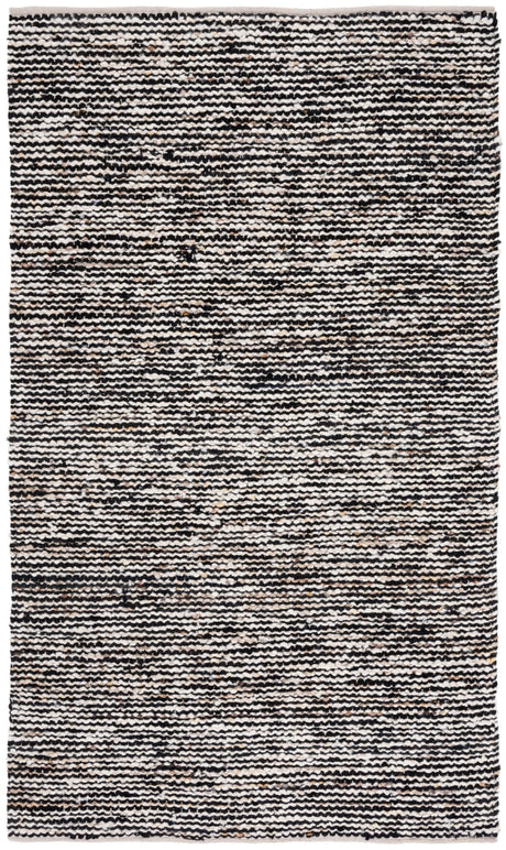 Safavieh Natura Nat350Z Black/Ivory Rug.