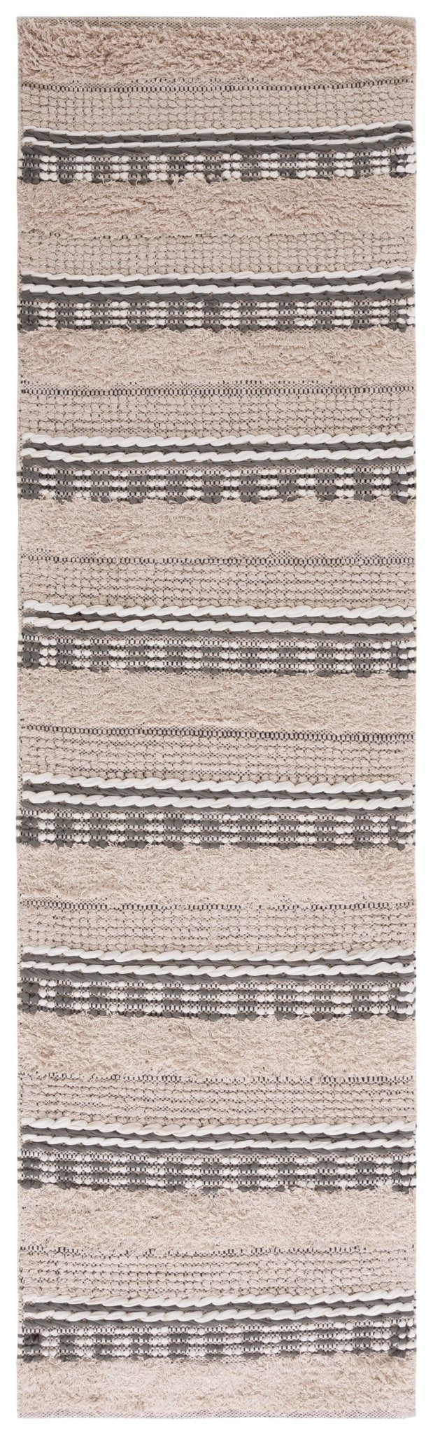 Safavieh Natura Nat651F Beige/Grey Rug.